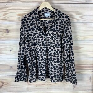 Petite Plume x M.M. Lafleur Pajama Top Womens Medium‎ Pima Cotton Boho Chic